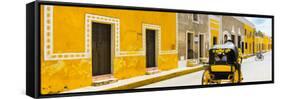 ¡Viva Mexico! Panoramic Collection - The Yellow City - Izamal V-Philippe Hugonnard-Framed Stretched Canvas