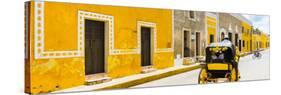 ¡Viva Mexico! Panoramic Collection - The Yellow City - Izamal V-Philippe Hugonnard-Stretched Canvas