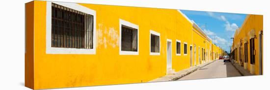 ¡Viva Mexico! Panoramic Collection - The Yellow City - Izamal VI-Philippe Hugonnard-Stretched Canvas
