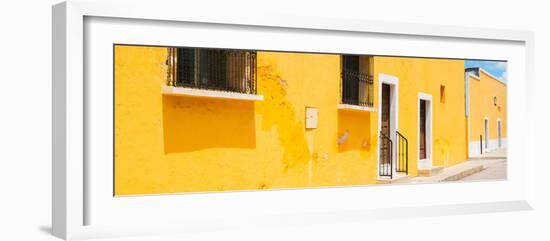 ¡Viva Mexico! Panoramic Collection - The Yellow City - Izamal VII-Philippe Hugonnard-Framed Photographic Print