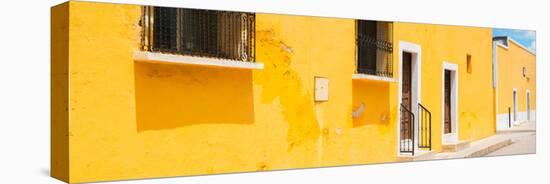 ¡Viva Mexico! Panoramic Collection - The Yellow City - Izamal VII-Philippe Hugonnard-Stretched Canvas