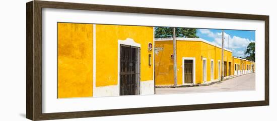 ¡Viva Mexico! Panoramic Collection - The Yellow City - Izamal VIII-Philippe Hugonnard-Framed Photographic Print