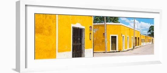 ¡Viva Mexico! Panoramic Collection - The Yellow City - Izamal VIII-Philippe Hugonnard-Framed Photographic Print