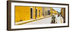 ¡Viva Mexico! Panoramic Collection - The Yellow City - Izamal X-Philippe Hugonnard-Framed Photographic Print