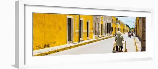 ¡Viva Mexico! Panoramic Collection - The Yellow City - Izamal X-Philippe Hugonnard-Framed Photographic Print