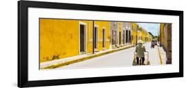 ¡Viva Mexico! Panoramic Collection - The Yellow City - Izamal X-Philippe Hugonnard-Framed Photographic Print