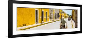 ¡Viva Mexico! Panoramic Collection - The Yellow City - Izamal X-Philippe Hugonnard-Framed Photographic Print