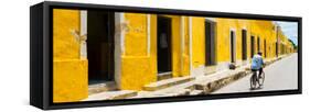 ¡Viva Mexico! Panoramic Collection - The Yellow City - Izamal XI-Philippe Hugonnard-Framed Stretched Canvas