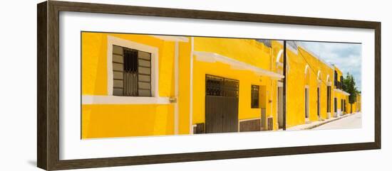 ¡Viva Mexico! Panoramic Collection - The Yellow City - Izamal XII-Philippe Hugonnard-Framed Photographic Print