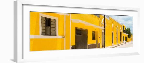 ¡Viva Mexico! Panoramic Collection - The Yellow City - Izamal XII-Philippe Hugonnard-Framed Photographic Print