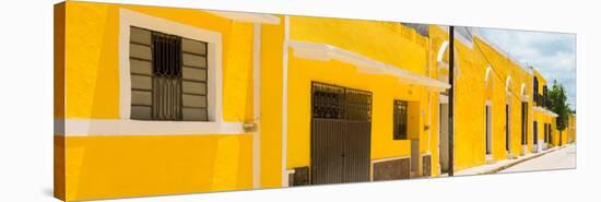 ¡Viva Mexico! Panoramic Collection - The Yellow City - Izamal XII-Philippe Hugonnard-Stretched Canvas