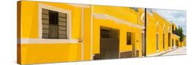 ¡Viva Mexico! Panoramic Collection - The Yellow City - Izamal XII-Philippe Hugonnard-Stretched Canvas