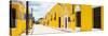 ¡Viva Mexico! Panoramic Collection - The Yellow City - Izamal-Philippe Hugonnard-Stretched Canvas