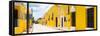 ¡Viva Mexico! Panoramic Collection - The Yellow City - Izamal-Philippe Hugonnard-Framed Stretched Canvas