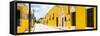 ¡Viva Mexico! Panoramic Collection - The Yellow City - Izamal-Philippe Hugonnard-Framed Stretched Canvas