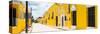 ¡Viva Mexico! Panoramic Collection - The Yellow City - Izamal-Philippe Hugonnard-Stretched Canvas