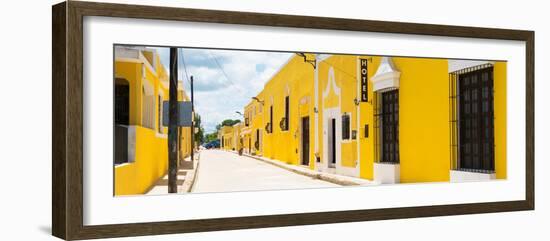 ¡Viva Mexico! Panoramic Collection - The Yellow City - Izamal-Philippe Hugonnard-Framed Photographic Print