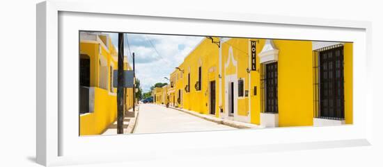 ¡Viva Mexico! Panoramic Collection - The Yellow City - Izamal-Philippe Hugonnard-Framed Photographic Print