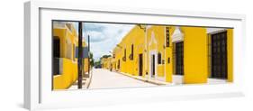 ¡Viva Mexico! Panoramic Collection - The Yellow City - Izamal-Philippe Hugonnard-Framed Photographic Print