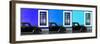 ¡Viva Mexico! Panoramic Collection - Three Black VW Beetle Cars IV-Philippe Hugonnard-Framed Photographic Print