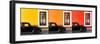 ¡Viva Mexico! Panoramic Collection - Three Black VW Beetle Cars VI-Philippe Hugonnard-Framed Photographic Print