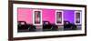 ¡Viva Mexico! Panoramic Collection - Three Black VW Beetle Cars VII-Philippe Hugonnard-Framed Photographic Print