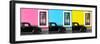 ¡Viva Mexico! Panoramic Collection - Three Black VW Beetle Cars XI-Philippe Hugonnard-Framed Photographic Print