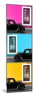 ¡Viva Mexico! Panoramic Collection - Three Black VW Beetle Cars XIII-Philippe Hugonnard-Mounted Photographic Print