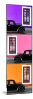 ¡Viva Mexico! Panoramic Collection - Three Black VW Beetle Cars XIV-Philippe Hugonnard-Mounted Photographic Print