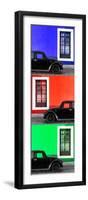 ¡Viva Mexico! Panoramic Collection - Three Black VW Beetle Cars XV-Philippe Hugonnard-Framed Photographic Print