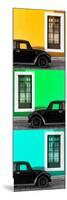 ¡Viva Mexico! Panoramic Collection - Three Black VW Beetle Cars XXI-Philippe Hugonnard-Mounted Photographic Print