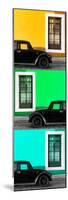 ¡Viva Mexico! Panoramic Collection - Three Black VW Beetle Cars XXI-Philippe Hugonnard-Mounted Photographic Print