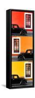 ¡Viva Mexico! Panoramic Collection - Three Black VW Beetle Cars XXII-Philippe Hugonnard-Framed Stretched Canvas
