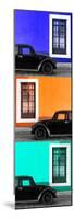 ¡Viva Mexico! Panoramic Collection - Three Black VW Beetle Cars XXIV-Philippe Hugonnard-Mounted Photographic Print