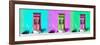 ¡Viva Mexico! Panoramic Collection - Tree Colorful Doors I-Philippe Hugonnard-Framed Photographic Print