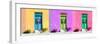 ¡Viva Mexico! Panoramic Collection - Tree Colorful Doors IV-Philippe Hugonnard-Framed Photographic Print