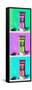 ¡Viva Mexico! Panoramic Collection - Tree Colorful Doors IX-Philippe Hugonnard-Framed Stretched Canvas