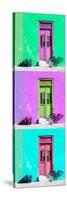 ¡Viva Mexico! Panoramic Collection - Tree Colorful Doors IX-Philippe Hugonnard-Stretched Canvas