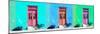 ¡Viva Mexico! Panoramic Collection - Tree Colorful Doors V-Philippe Hugonnard-Mounted Photographic Print