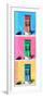 ¡Viva Mexico! Panoramic Collection - Tree Colorful Doors VIII-Philippe Hugonnard-Framed Photographic Print