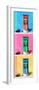 ¡Viva Mexico! Panoramic Collection - Tree Colorful Doors VIII-Philippe Hugonnard-Framed Photographic Print