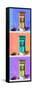 ¡Viva Mexico! Panoramic Collection - Tree Colorful Doors X-Philippe Hugonnard-Framed Stretched Canvas