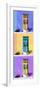 ¡Viva Mexico! Panoramic Collection - Tree Colorful Doors XI-Philippe Hugonnard-Framed Photographic Print