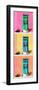 ¡Viva Mexico! Panoramic Collection - Tree Colorful Doors XII-Philippe Hugonnard-Framed Photographic Print