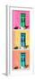 ¡Viva Mexico! Panoramic Collection - Tree Colorful Doors XII-Philippe Hugonnard-Framed Photographic Print
