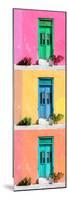 ¡Viva Mexico! Panoramic Collection - Tree Colorful Doors XII-Philippe Hugonnard-Mounted Photographic Print
