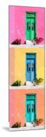 ¡Viva Mexico! Panoramic Collection - Tree Colorful Doors XII-Philippe Hugonnard-Mounted Photographic Print