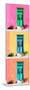 ¡Viva Mexico! Panoramic Collection - Tree Colorful Doors XII-Philippe Hugonnard-Mounted Photographic Print