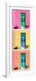 ¡Viva Mexico! Panoramic Collection - Tree Colorful Doors XII-Philippe Hugonnard-Framed Photographic Print