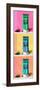 ¡Viva Mexico! Panoramic Collection - Tree Colorful Doors XII-Philippe Hugonnard-Framed Photographic Print